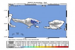 Gempa Bumi Guncang Lampung dan Bali