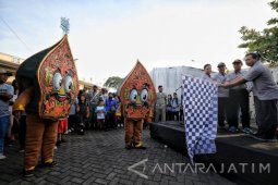 KPU Madiun Gelar Jalan Santai Sosialisasikan Tahapan Pilkada