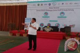 Menkominfo Ajak Masyarakat Babel Registrasi Kartu Prabayar