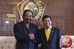 Surya Paloh Sarankan Setya Novanto Hadapi Masalah Hukumnya