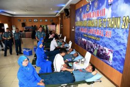 Lantamal XII Pontianak Gelar Donor Darah