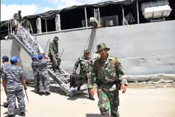 Sebanyak 2.500 Pasukan Tempur TNI-AL Latihan Di Kalbar
