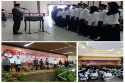 KPU Situbondo Lantik Ratusan Anggota PPK dan PPS (Video)