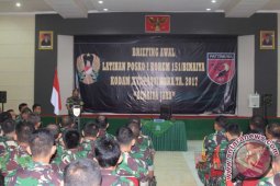 Kasdam Buka Latihan Posko I Korem 151/Binaiya