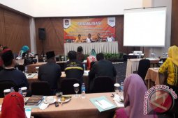 KPU Pangkalpinang Sosialisasikan Tahapan Pileg dan Pilpres