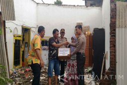 Polresta Sidoarjo Terjunkan 120 Anggota Bantu Korban Puting Beliung (Video)