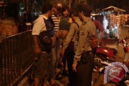 Polsekta Banjarmasin Tengah Razia "Cipkon" Jaga Kamtibmas