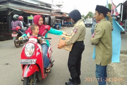 Tagana Galang Dana Korban Kebakaran Semangut