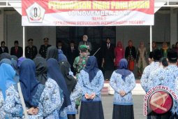 Noormiliyani Pimpin Peringatan Hari Pahlawan