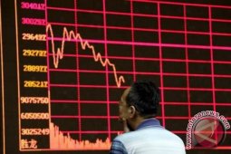 Bursa saham China turun pada awal perdagangan