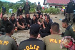 Satpol PP Mahakam Ulu Berlatih Penegakan Ketertiban