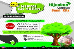 HIPMI "Hijaukan" Padangsidimpuan