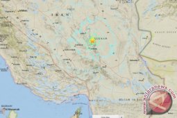 Iran diguncang tiga gempa beruntun