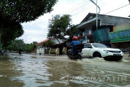 Banjir di Kota Sampang Berangsur Surut