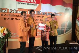 Hanura Deklarasikan Dukung Pasangan Cagub-Cawagub Jatim Khofifah-Emil (Video)