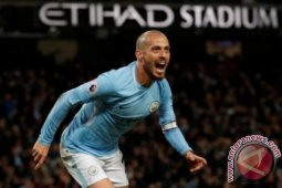 Gol Silva Perpanjang Laju Kemenangan Beruntun City
