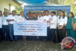 ITDC Salurkan Bantuan Pengungsi Gunung Agung