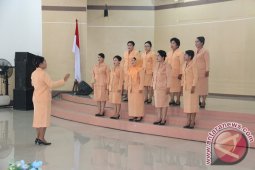 Dharma Wanita Tapteng Gelar Lomba Mars