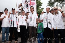 PKS Jatim Aksi Tolak Yerusalem Ibu Kota Israel di Konjen AS