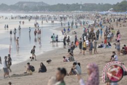 Ini pengalihan arus lalu lintas di Kuta malam tahun baru