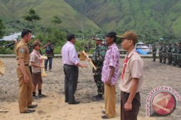 Bupati Samosir Buka Program Karya Bakti TNI