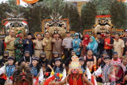 Wakil Bupati Bangka Selatan Buka Festival Reog