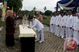 Bupati Muarojambi Lantik 33 Kades Terpilih