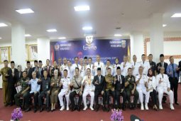 Gubernur Lampung Ridho Ficardo Menyerahkan DIPA Tahun Anggaran 2018