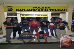 Polsekta Banjarmasin Tengah Sita Lima Paket Narkotika