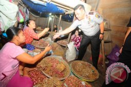 Polres Banjar Awasi Ketersediaan Bahan Pangan