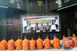 Polres HSU Sampaikan Hasilan Operasi Sikat Intan