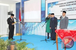 Syaiful Anwar Kembali Dilantik Menjadi Dirut PDAM Intan Banjar