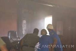 Ruang Kerja Bupati Pamekasan Terbakar