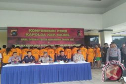 Polda Babel Ungkap 286 Kasus Penyalahgunaan Narkoba