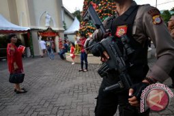 Polri kerahkan 44.582 personel amankan Natal dan tahun baru