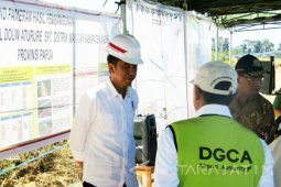 Lokasi Bandara Baru Nabire Ditinjau Presiden Jokowi