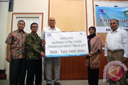 Garuda Serahkan Santunan Haji NTB Wafat 