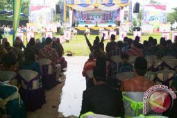 Peringatan Puncak Harjad HST Ke-58 Diguyur Hujan