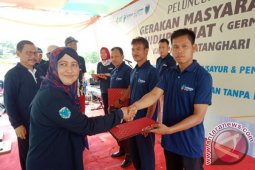 Dinkes Batanghari Canangkan Germas dan Deklarasi Desa ODF