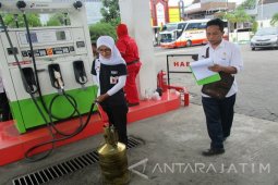 Stok Bahan Bakar Jelang Tahun Baru di Kediri Mencukupi (Video)