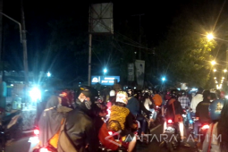 Konvoi Tahun Baru Dibubarkan Polisi