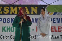 Khofifah Doakan Warga Palestina