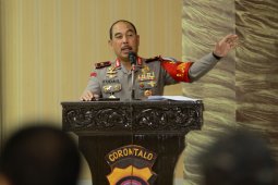 Polda Gorontalo Buat Pakta Integritas Penerimaan Polri