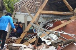 Sekolah PAUD di Kota Kediri Ambruk