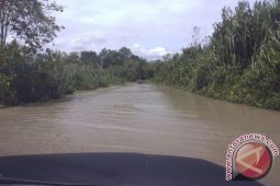 PUPR Bangka Tengah: banjir Simpang Gedong kewenangan pemprov