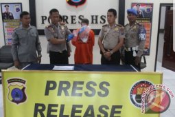 Polres HST Sita Lima Paket Sabu-Sabu Dari Pengedar
