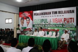 Ini Tm Relawan Nahdliyin Jember yang Dikukuhkan Gus Ipul