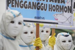 Aksi Ecoton Jembatan Sepanjang
