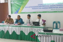 Honorer BPPD Asahan masuk BPJS Ketenagakerjaan