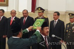 Djoko Setiadi Dilantik sebagai Kepala BSSN (Video)